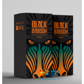 Табак для кальяна Mad Monkeyz Black Baboon Vita Pipperita (Мад Монкей Блэк Бабун Лимонно-Мятный Леденец) 125г Акцизный
